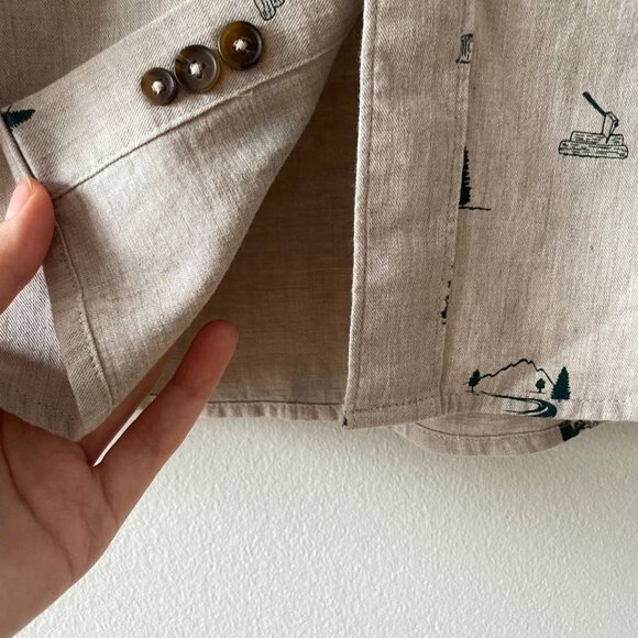 NWT Simons Le31 | Vision 100% Organic Cotton | Casual Button Down Shirt | Size L - Picture 4 of 14